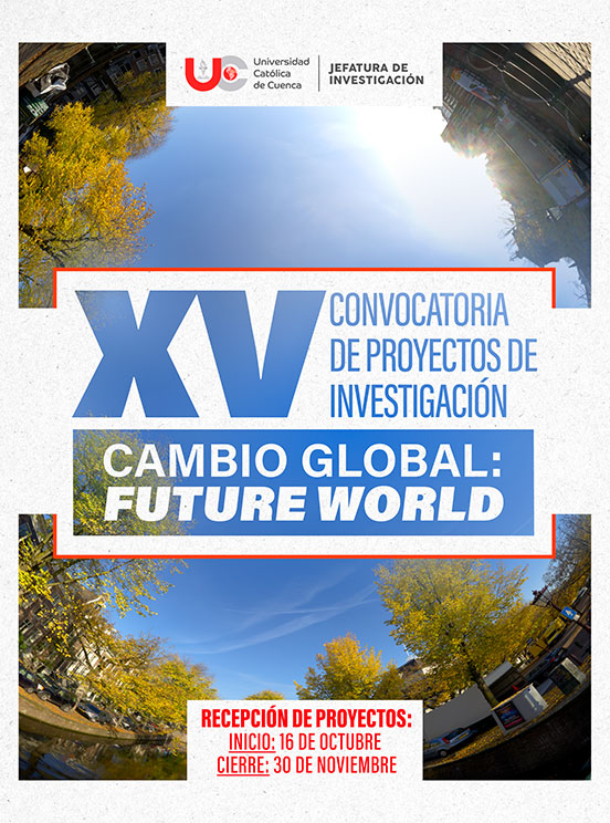 XV convocatoria de Proyectos de Investigación sobre cambio global: Future World